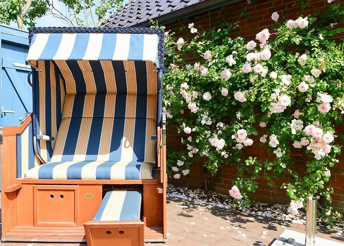 Hues An Den Salzwiesen Casa de Férias Borgsum